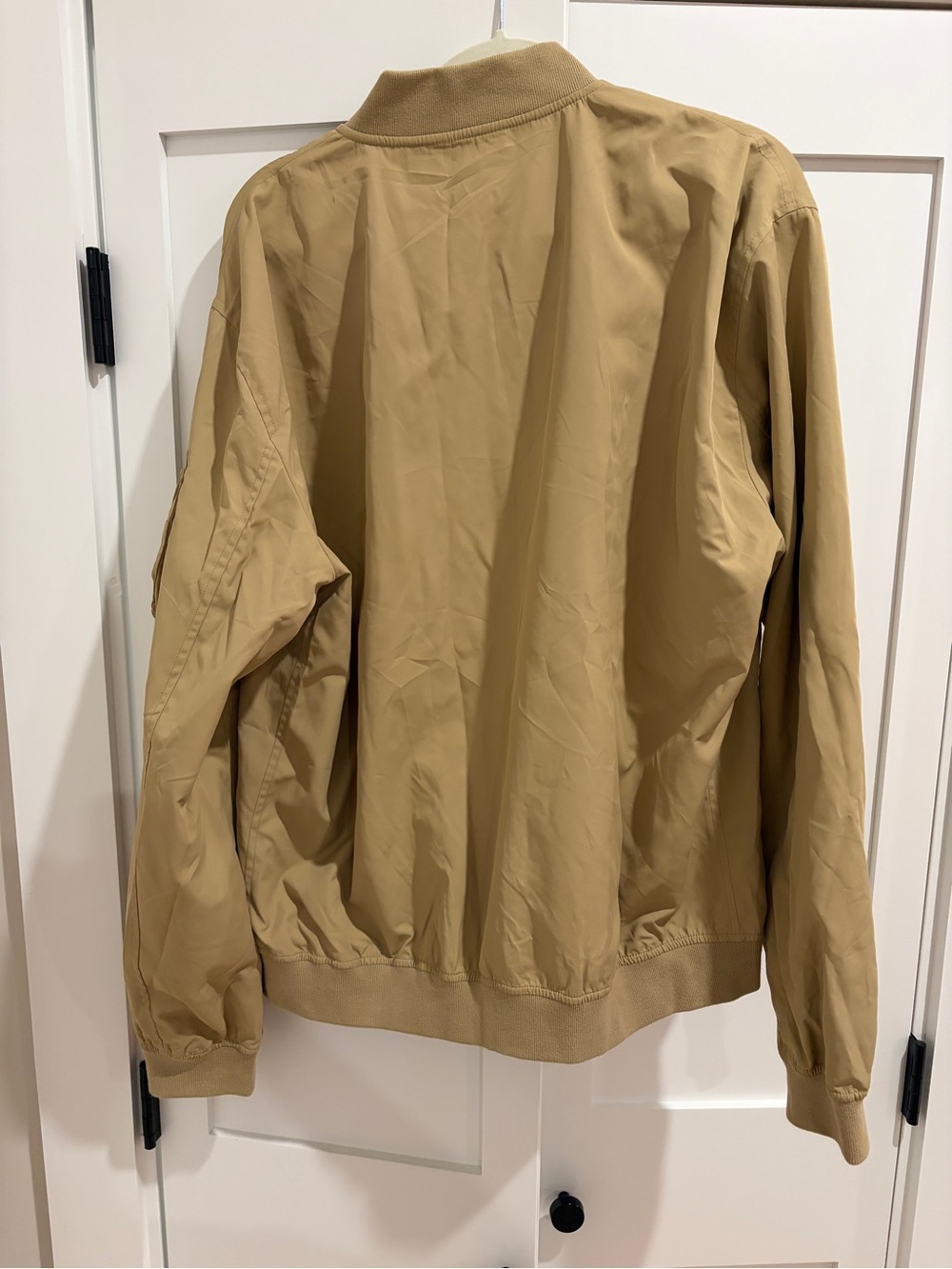 Ever Forward XL Beige Premium Bomber Jacket NEW - Picture 7 of 7
